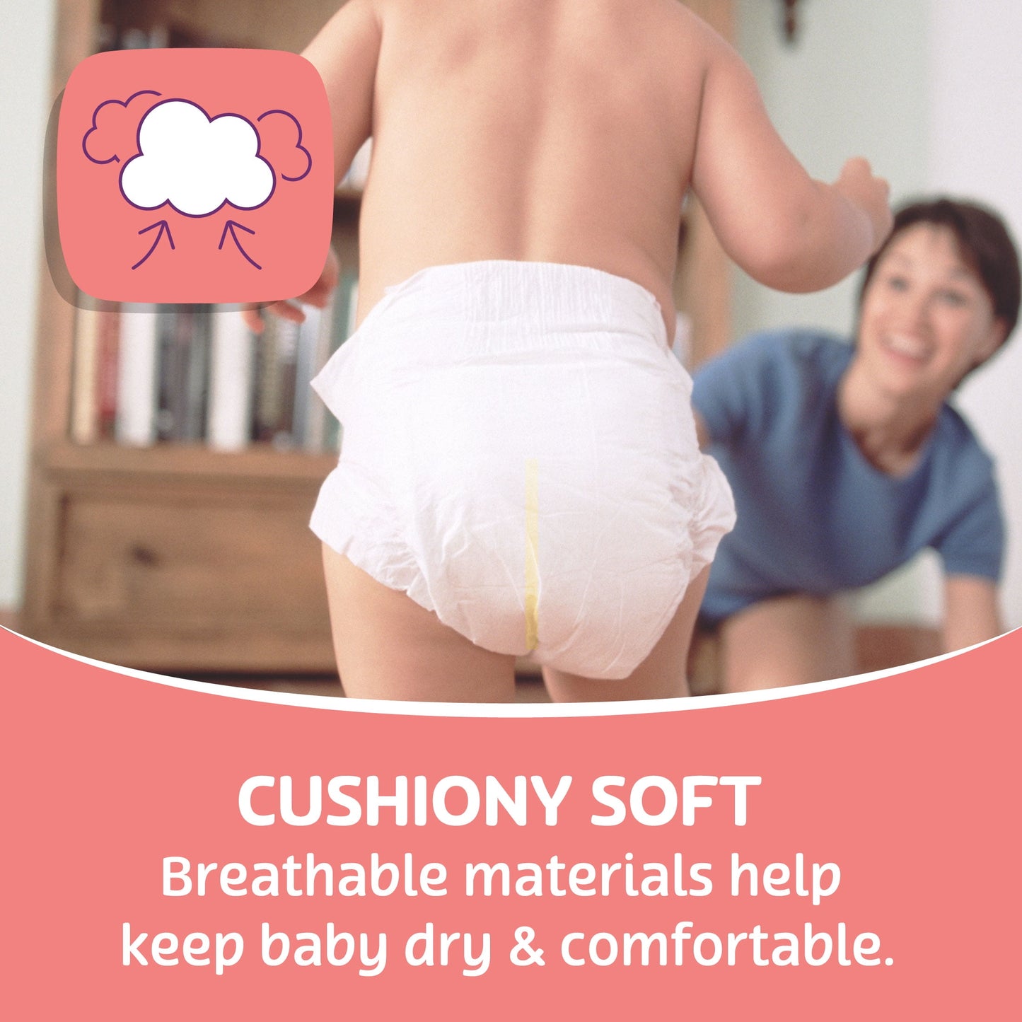 (2 Pack) Parent'S Choice Dry & Gentle Diapers Size 2, 40 Count (Select for More Options)