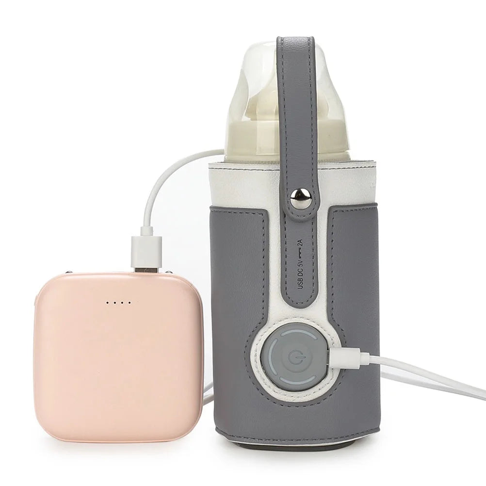 Baby Bottle Warmer Bag USB Bottle Warmer on the Go Bottle Warmer Milk Bottle Heating Warmer