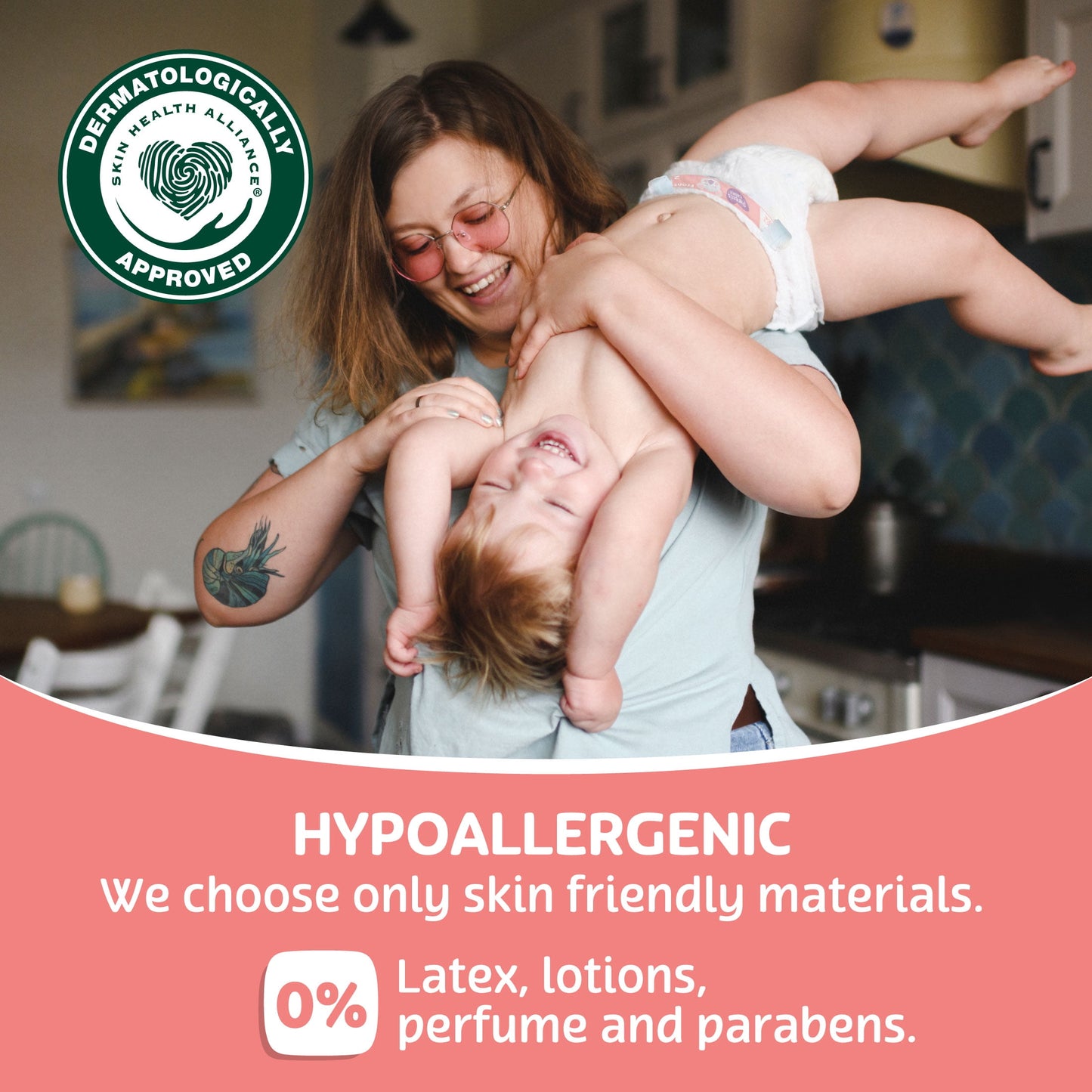 (2 Pack) Parent'S Choice Dry & Gentle Diapers Size 2, 40 Count (Select for More Options)