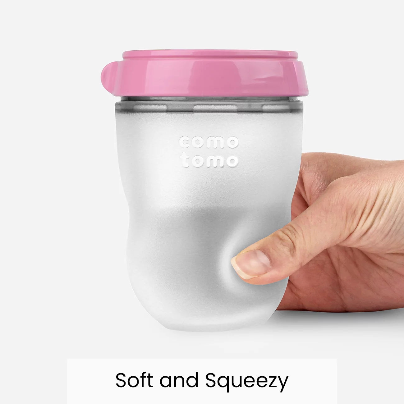 Baby Bottle, Double Pack, 8 Oz Pink