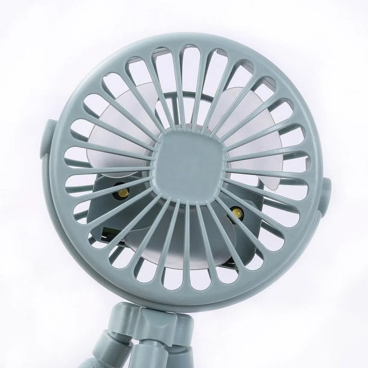 Mini Handheld Stroller Fan, Personal Portable Baby Car Seat Fan with Flexible Tripod Fix on Stroller,Usb Rechargeable Desk Fan Adjustable 3 Speeds for Camping