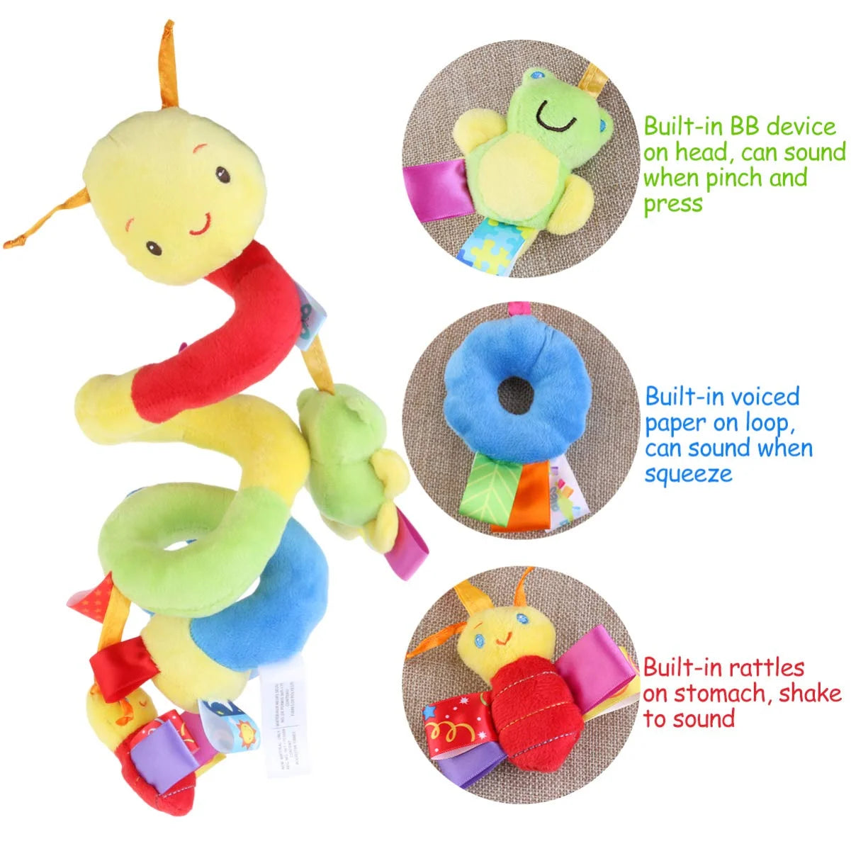 Baby Car Seat ,Spiral Car Seat  Babies Infant s for Car Seat,Hanging Baby Stroller  Girl s Car Seat s Mobile  for Kids