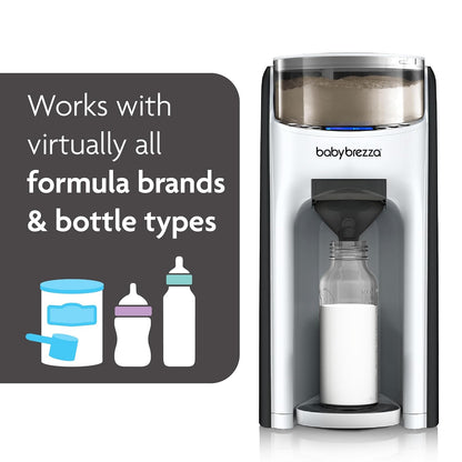 New and Improved Formula Pro Advanced Formula Dispenser Machine - Automatically Mix a Warm Formula Bottle Instantly - Easily Make Bottle with Automatic Powder Blending, White
