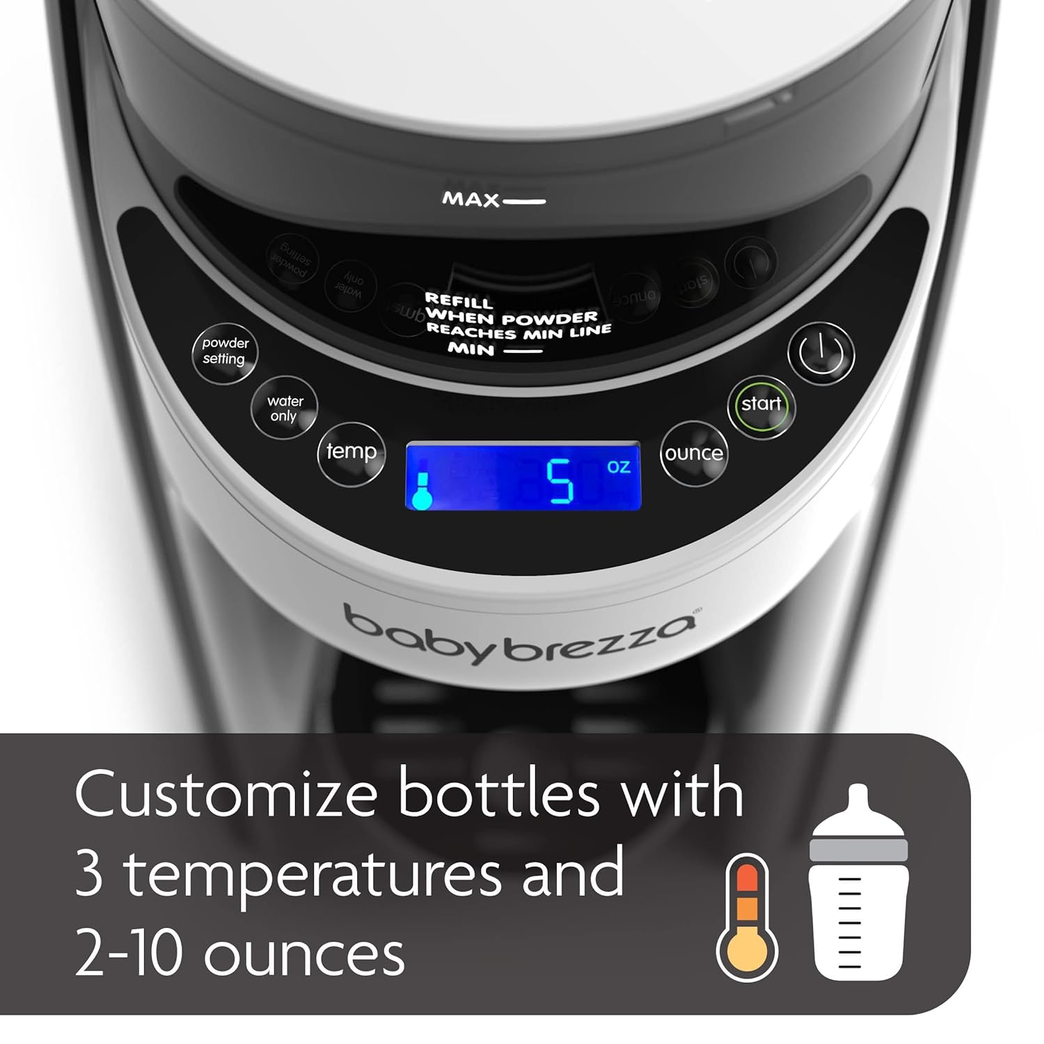 New and Improved Formula Pro Advanced Formula Dispenser Machine - Automatically Mix a Warm Formula Bottle Instantly - Easily Make Bottle with Automatic Powder Blending, White