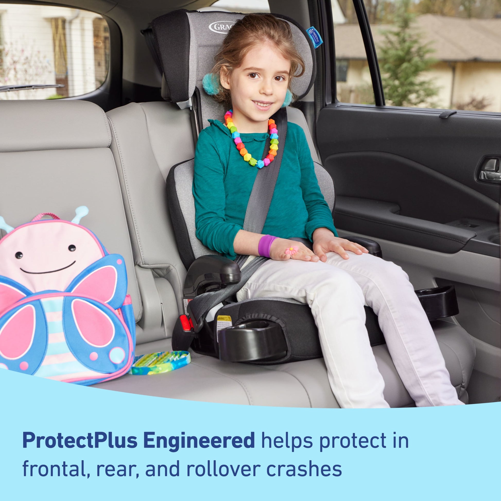 Turbobooster 2.0 Highback Booster Car Seat, Freya, 1 Count