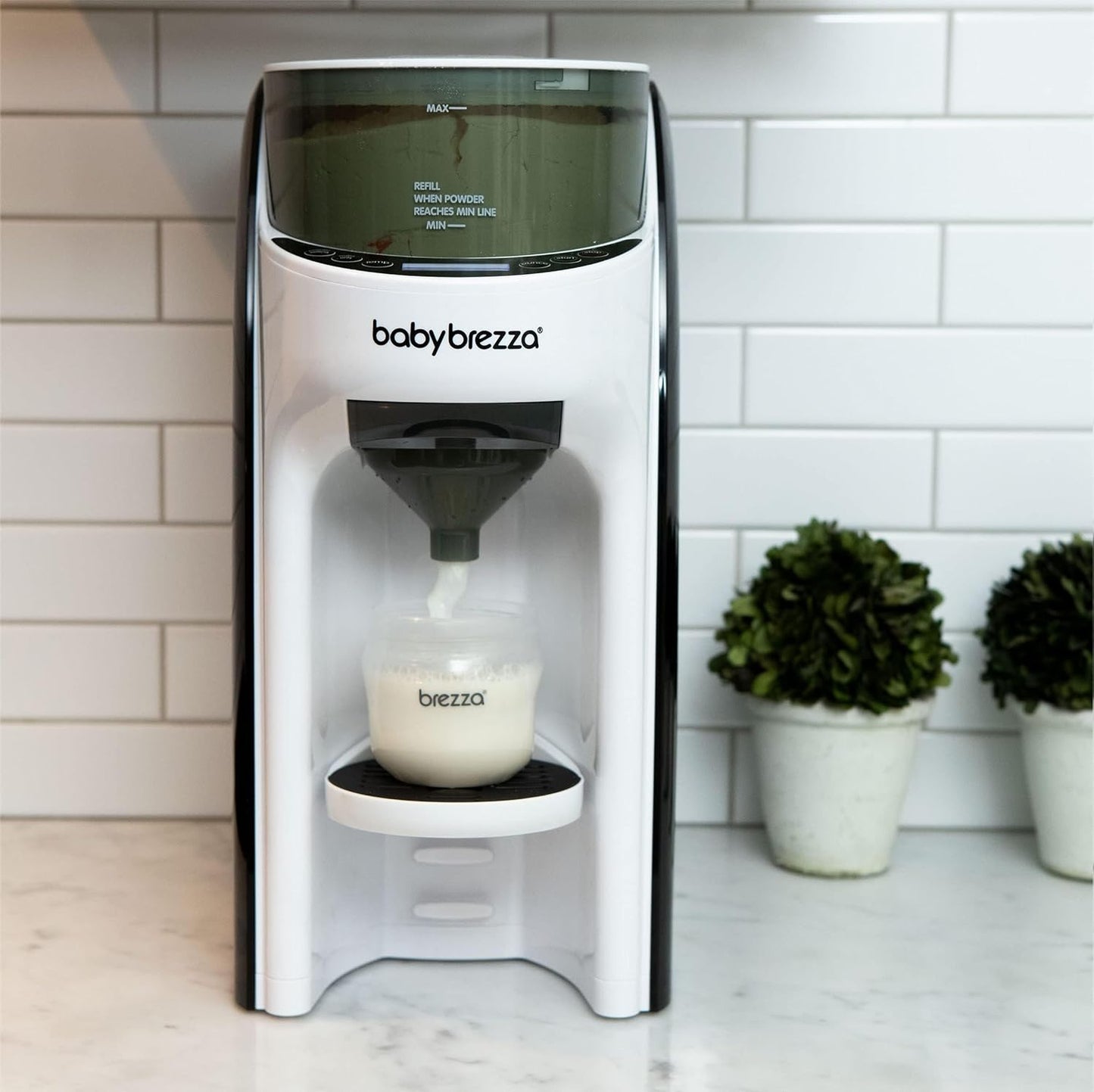 New and Improved Formula Pro Advanced Formula Dispenser Machine - Automatically Mix a Warm Formula Bottle Instantly - Easily Make Bottle with Automatic Powder Blending, White