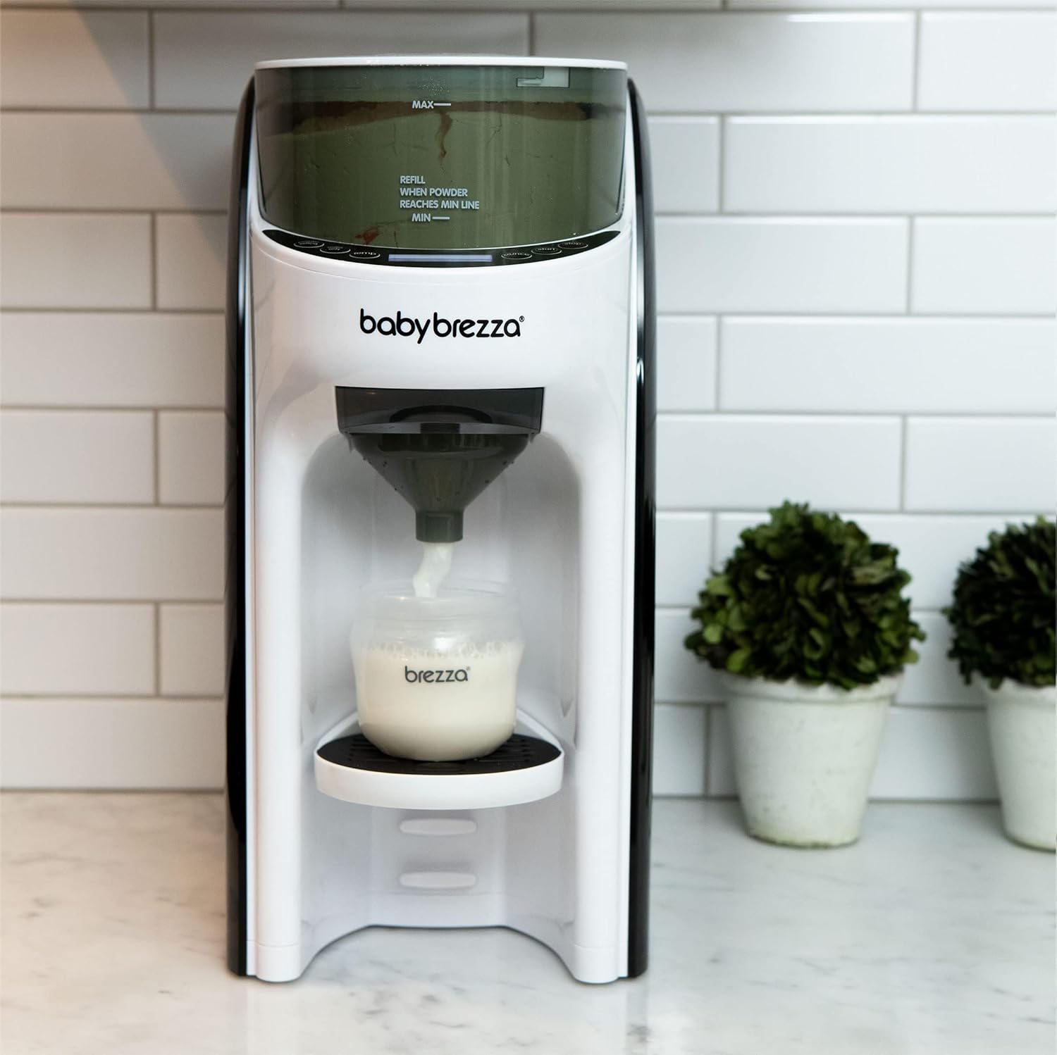 New and Improved Formula Pro Advanced Formula Dispenser Machine - Automatically Mix a Warm Formula Bottle Instantly - Easily Make Bottle with Automatic Powder Blending, White