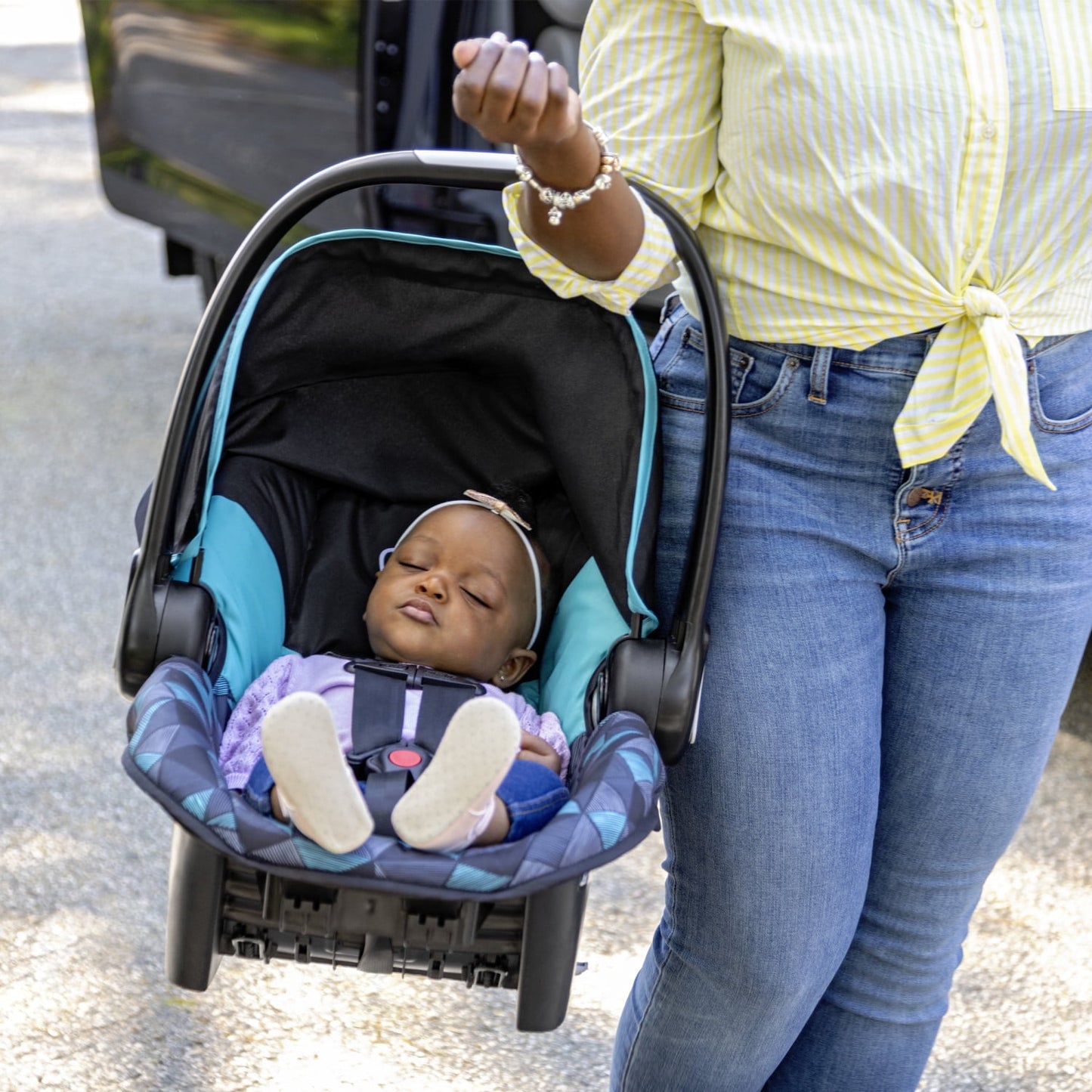 Nurturemax Infant Car Seat, Dallas Blue