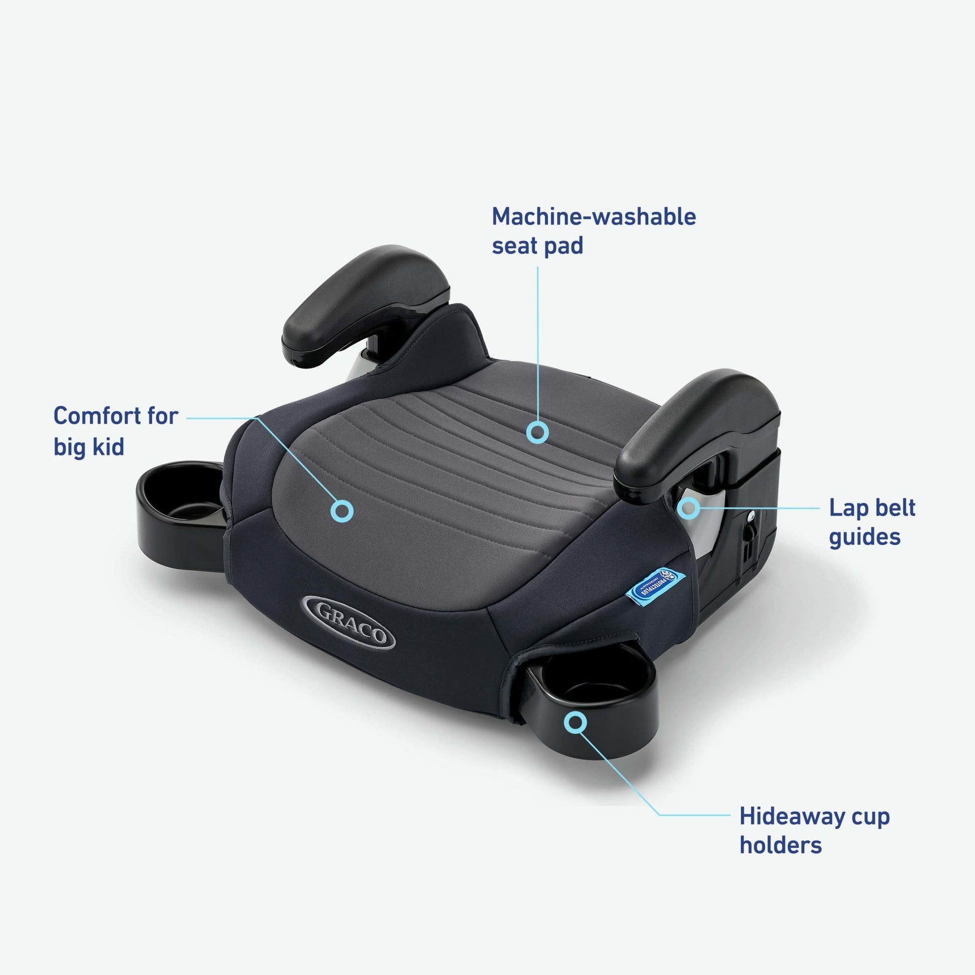 Turbobooster 2.0 Backless Forward Facing Booster Seat, Kent, 1 Count