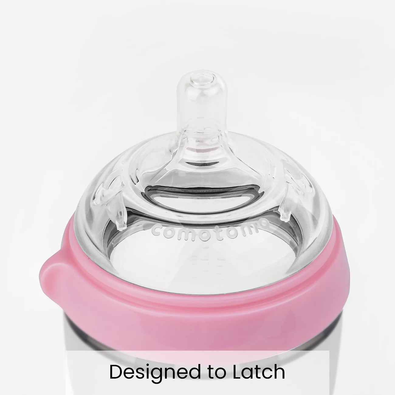 Baby Bottle, Double Pack, 8 Oz Pink